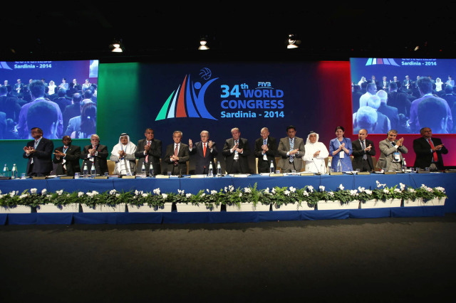 FIVB - 34 World Congress - Sardinia 2014